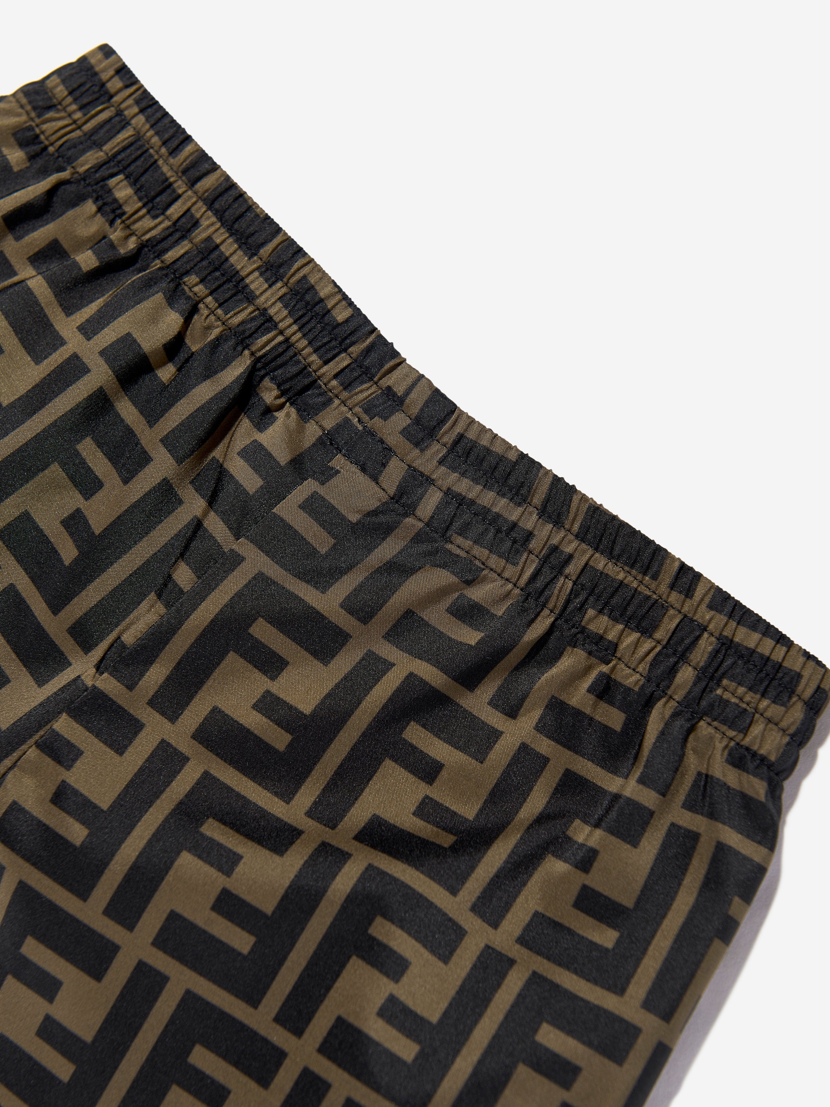 Baby Boys Quick-Dry Swim Shorts - Comfortable & Stylish Brown Swimwear for Toddlers | Perfect for Pool, Beach & Summer Water Play