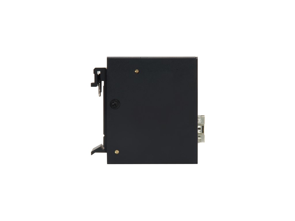 Fast Ethernet Mini Media Converter RJ45 to SFP - Industrial Grade (100Mbit/s, 10Base-T/100Base-TX, -40°C to 75°C) for Harsh Environments & Network Expansion