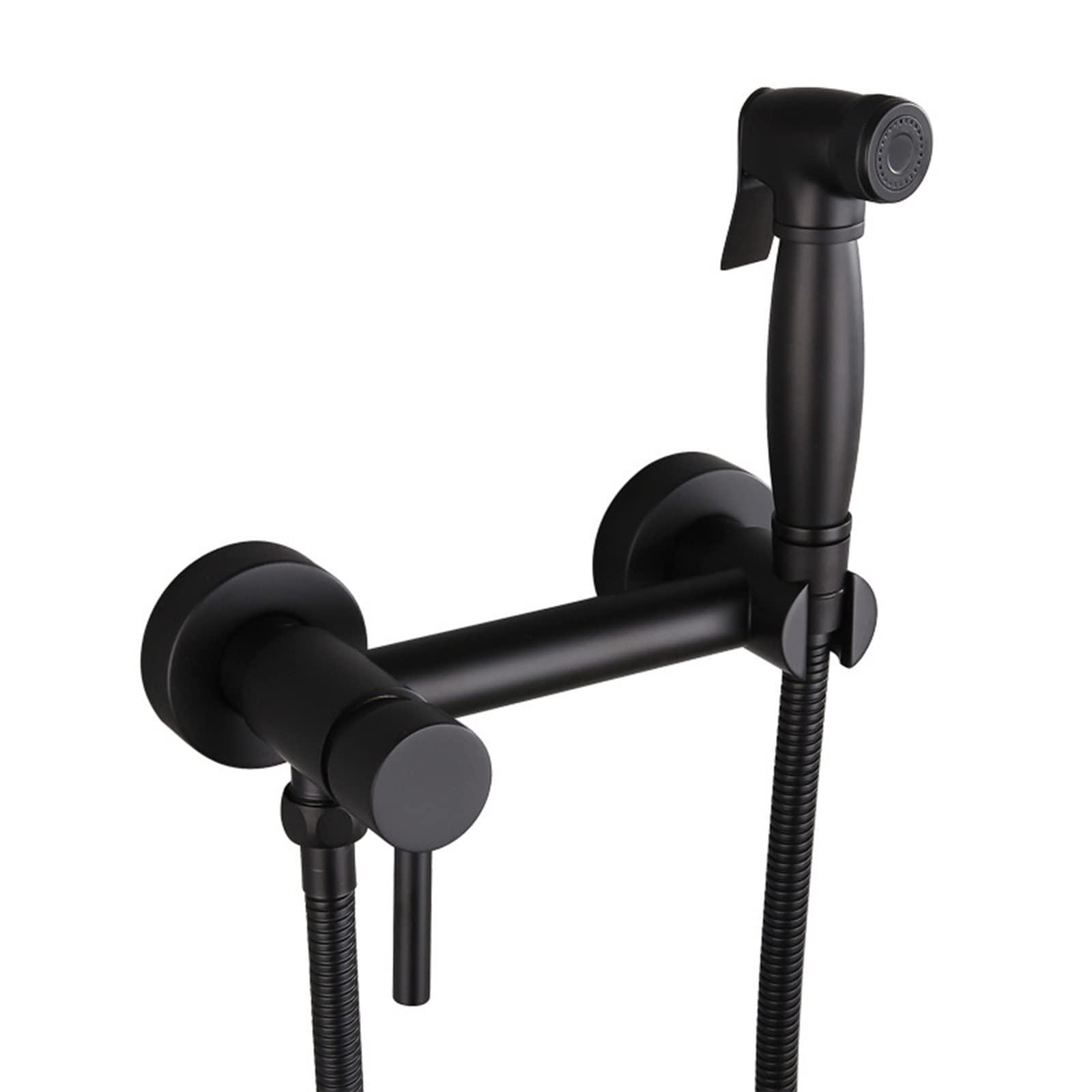 Portable Brass Handheld Bidet Sprayer - Adjustable Hot & Cold Water Toilet Sprayer with 5ft Hose for Baby Diaper Cleaning, Feminine Hygiene & Bathroom Washing | Ideal for Nursery, Bathroom, RV & Travel | Perfect for Postpartum Care, Elderly Assistance & Pet Cleaning | Essential Home Sanitation Tool for Enhanced Hygiene & Convenience | Use in Bathrooms, Baby Care, Travel, Hospitals & Home Cleaning