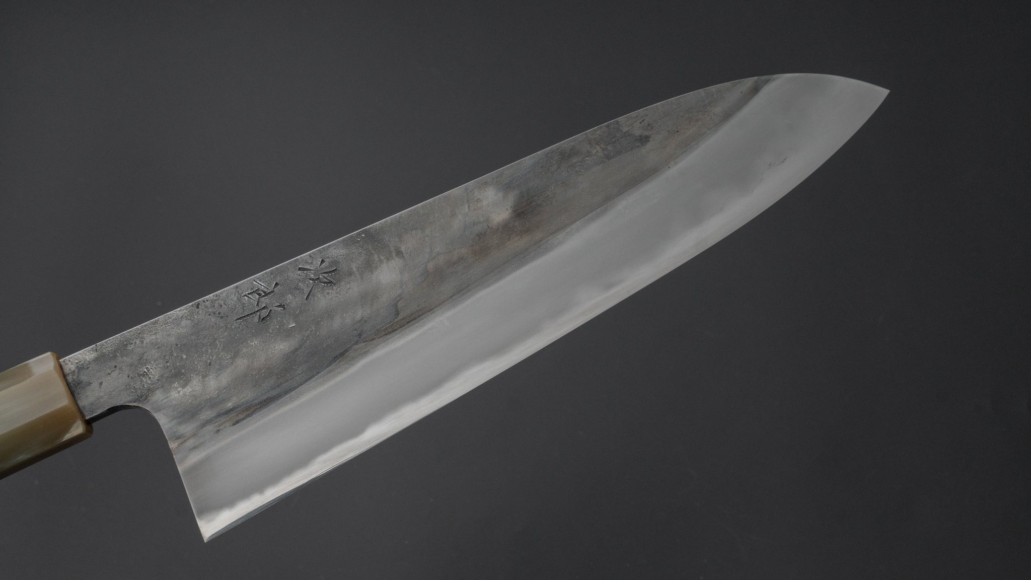Premium Jiro Tsuchime Wa Gyuto 225mm Japanese Chef Knife with Taihei Tagayasan Handle (#412) - Perfect for Sushi, Meat Slicing & Professional Kitchen Use