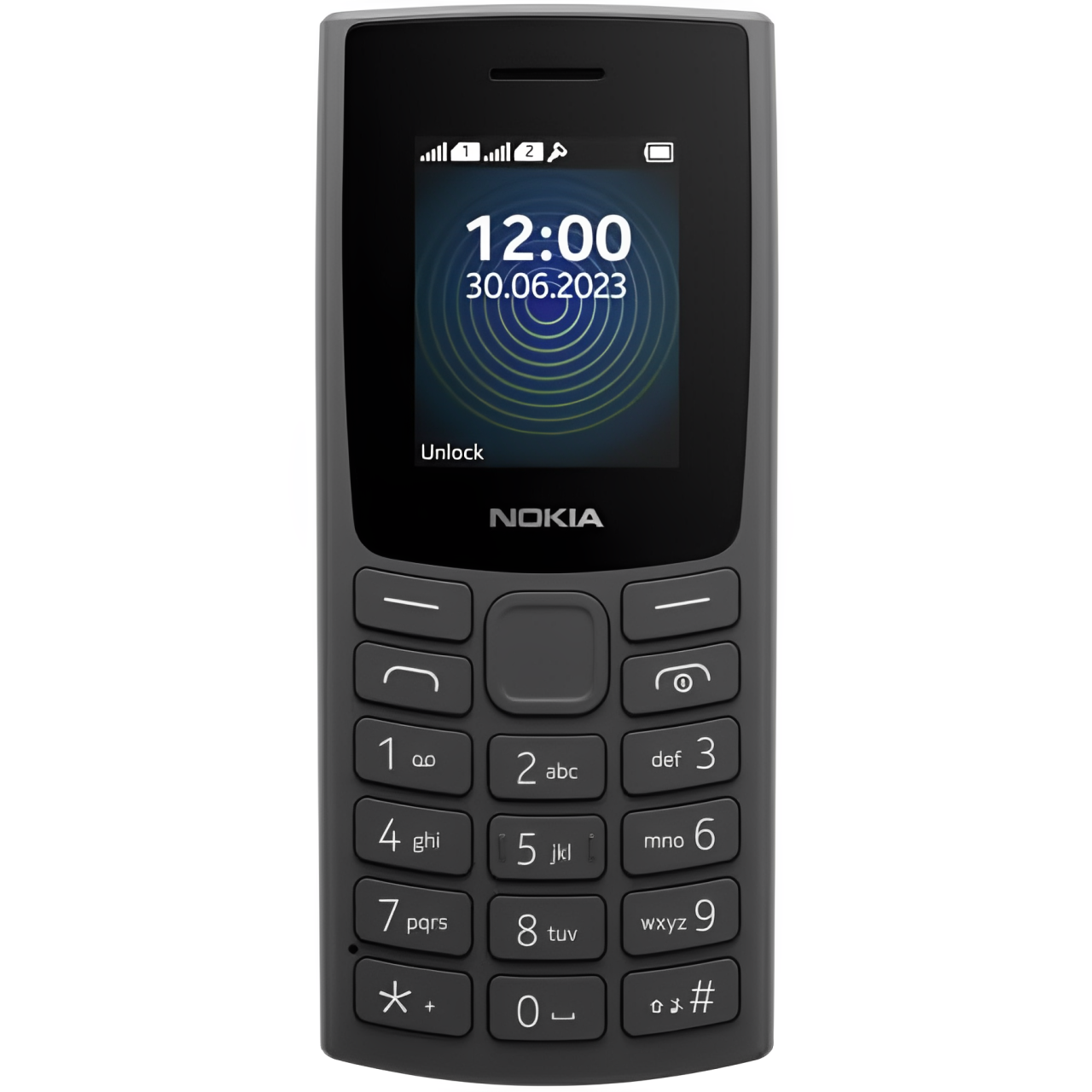 Nokia 105 4G GSM Unlocked International Version - Dual SIM Feature Phone with Long Battery Life | Perfect for Travel, Emergency & Backup Use