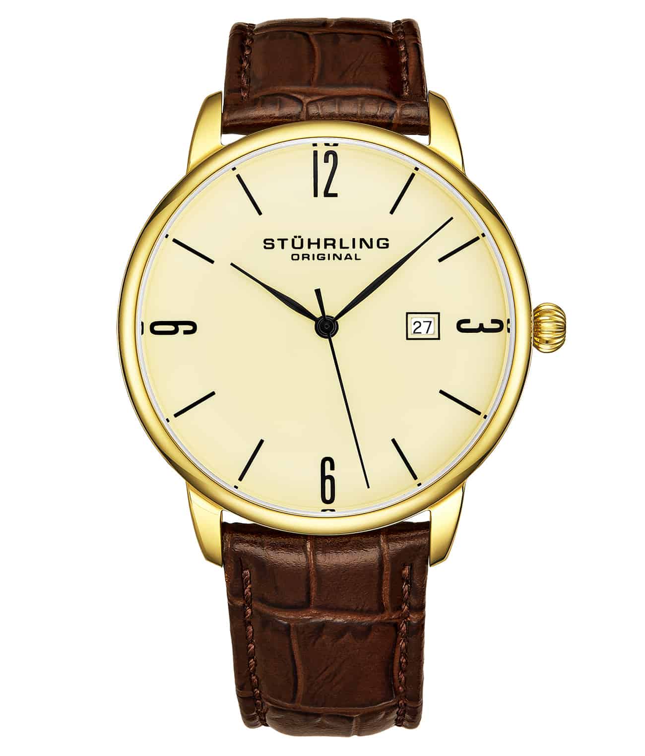 Ascot 997L Quartz 40mm Classic Men's Watch - Stylish & Waterproof for Business, Casual & Formal Occasions