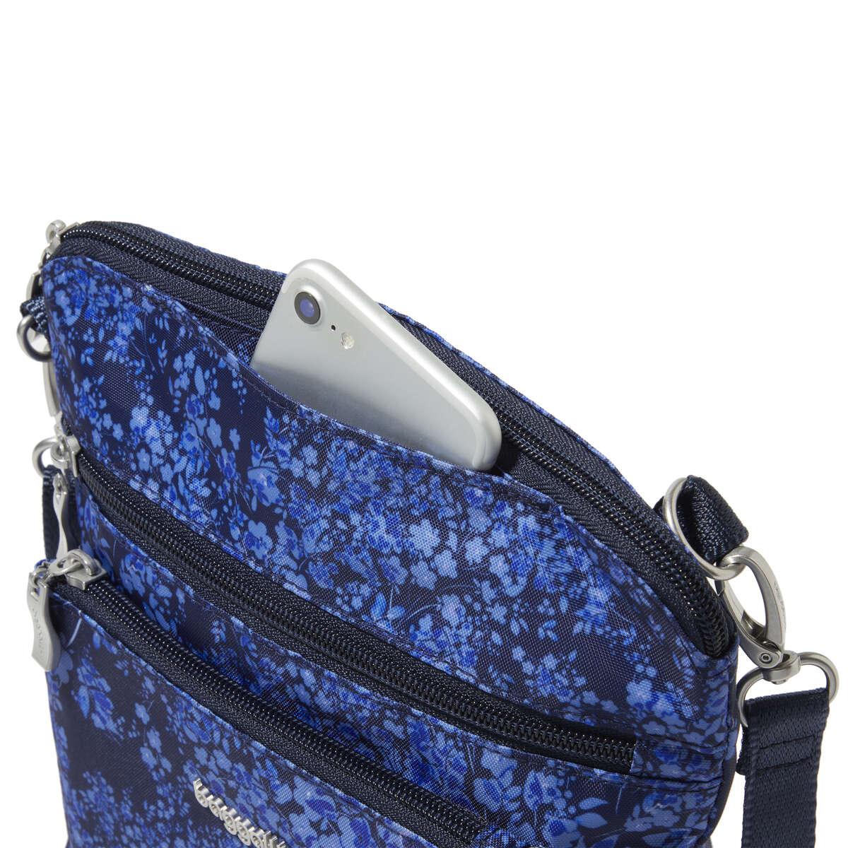Baggallini Modern Pocket Crossbody Bag for Women - Lightweight Travel Purse with Multiple Pockets, RFID Protection - Perfect for Everyday Use, Commuting, and Travel Accessories