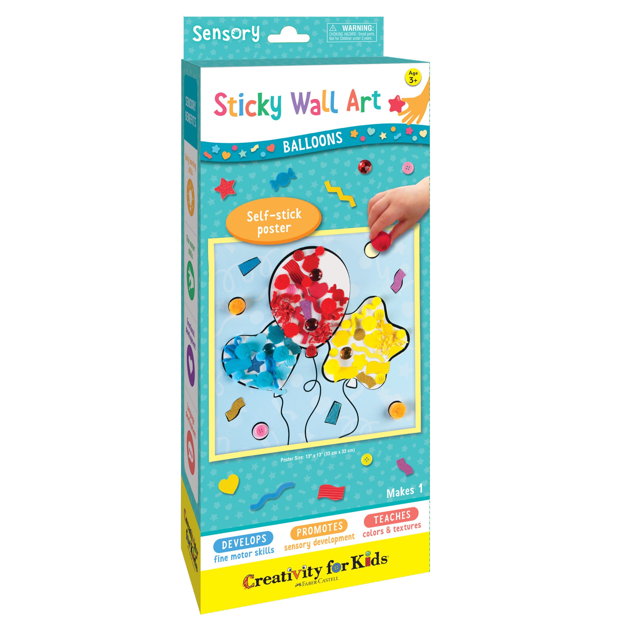 Sticky Wall Art Balloons - Self-Adhesive Decorative Balloons for Room Decor, Party & Nursery - #6354000 | Perfect for Birthdays, Baby Showers & Home Decor
