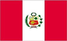 5x8 Feet Peru Nylon Flag - All Weather Resistant, Durable Outdoor Flag with Brass Grommets - Perfect for Parades, Sporting Events & Patriotic Displays