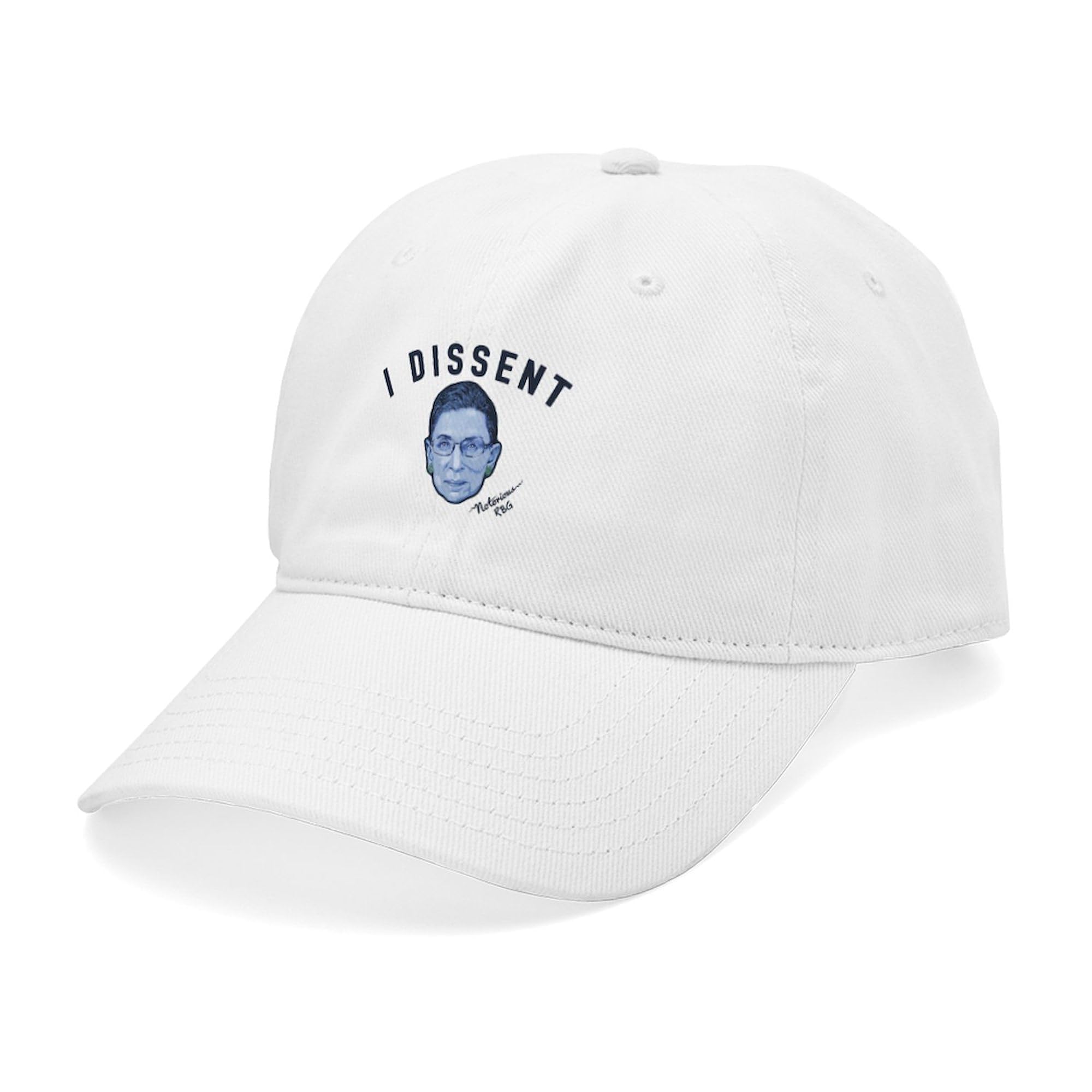 I Dissent Adjustable Baseball Cap - Supreme Court RBG Inspired Hat for Women & Men | Perfect for Protests, Political Rallies & Everyday Wear