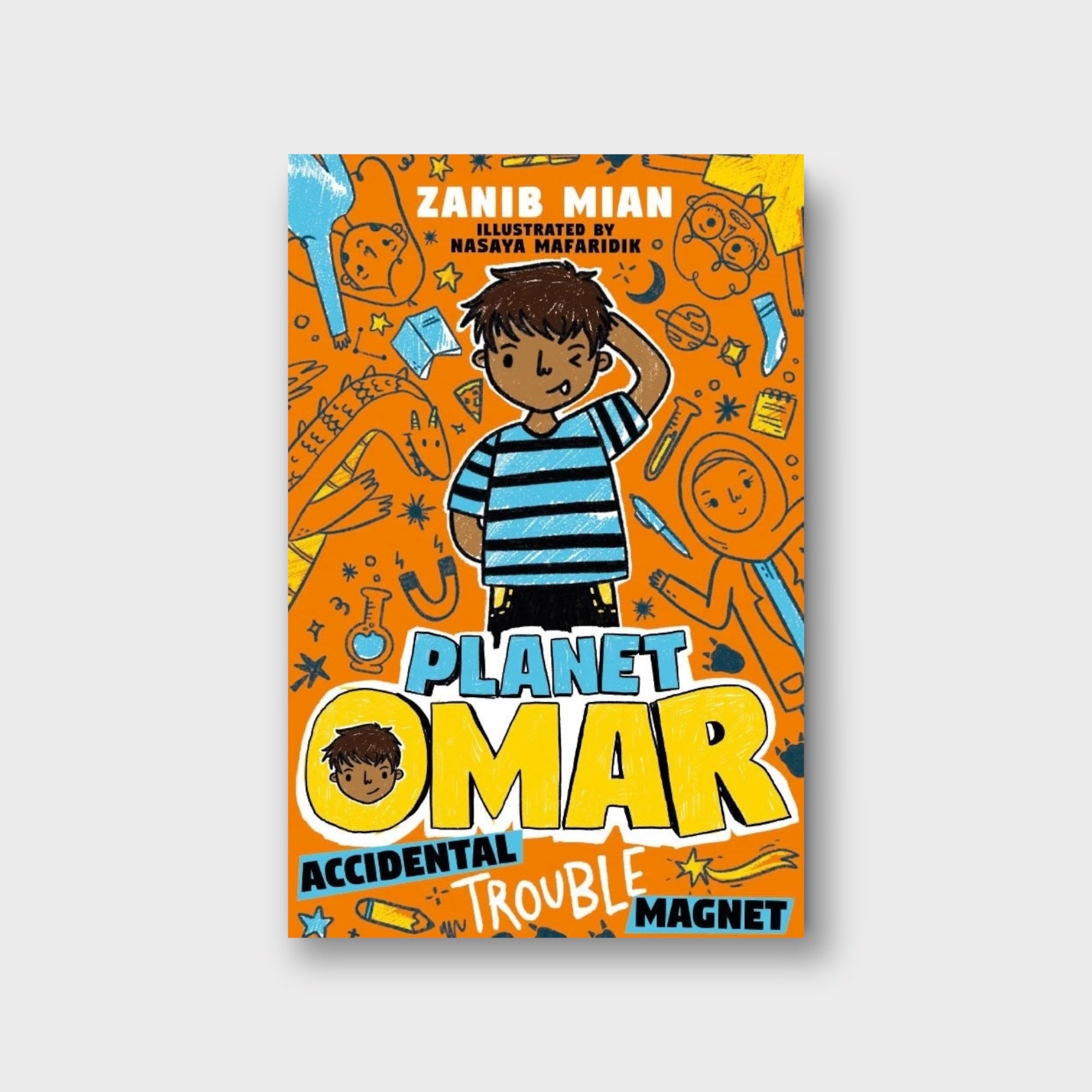 Planet Omar: Accidental Trouble Magnet by Zanib Mian - Funny Middle Grade Book for Kids Ages 8-12 - Perfect for Classroom Reading & Family Storytime