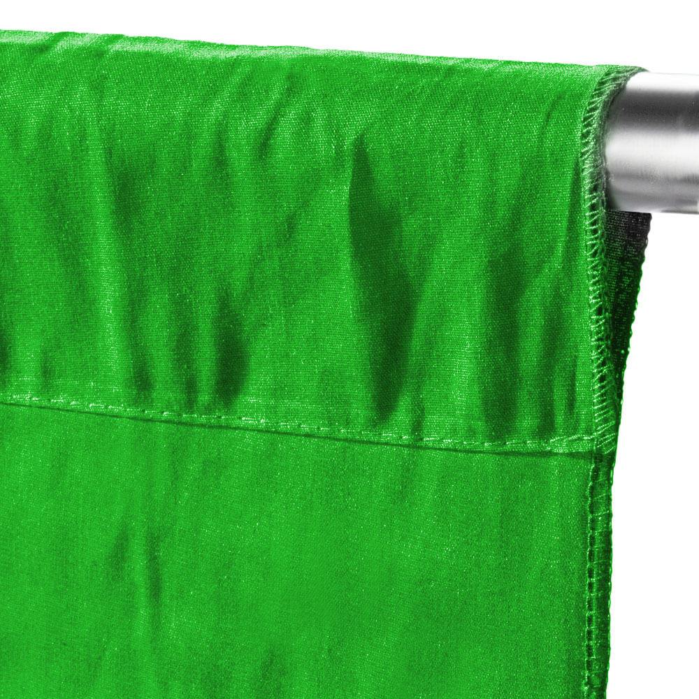 Wide Telescopic Support Stand with 3x6m Muslin Drop Backdrop - Green | Perfect for Photography, Video Shoots & Events