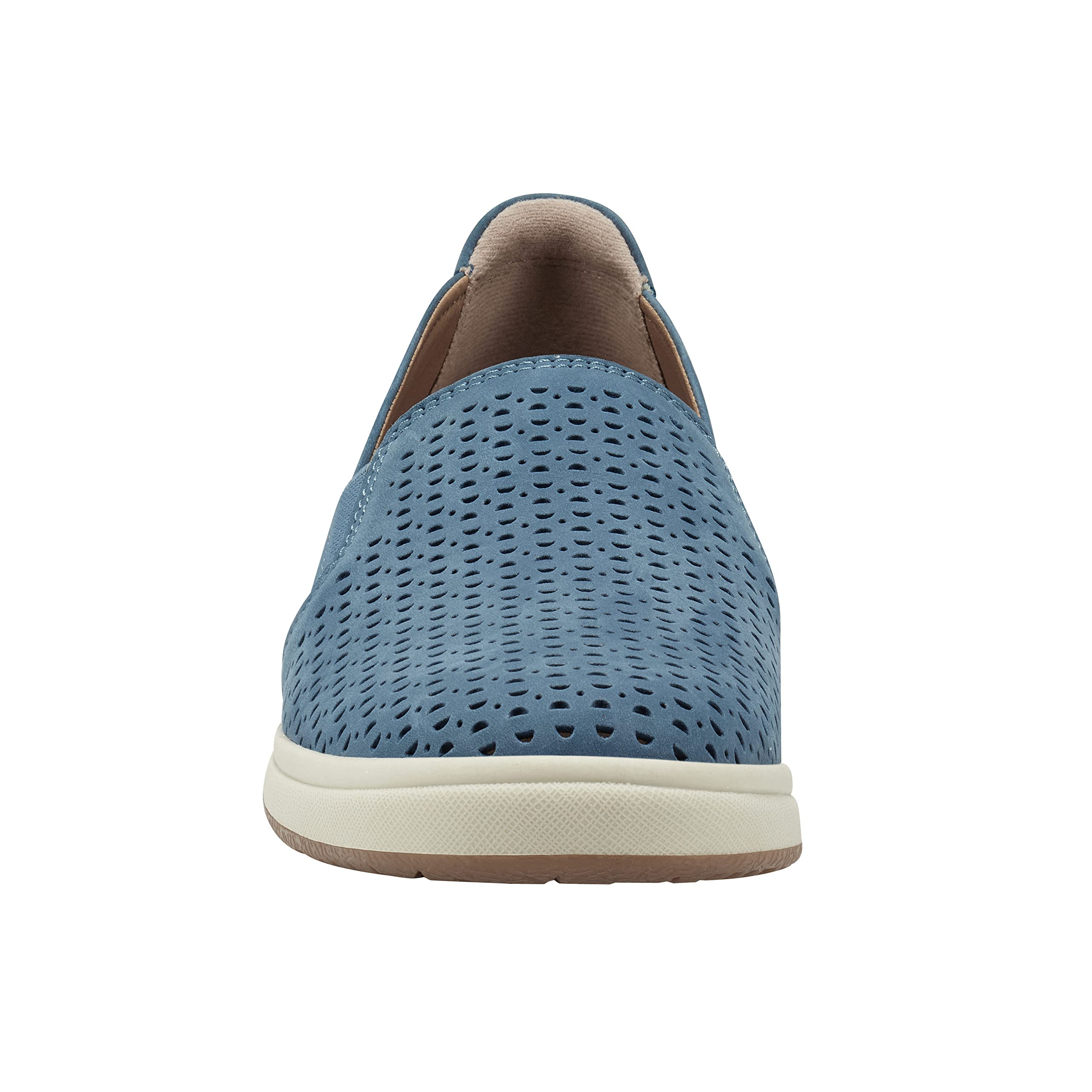 Earth Origins Women's Elin Slip-Resistant Slip-On Sneakers - Comfortable Casual Walking Shoes for Work, Travel & Everyday Wear