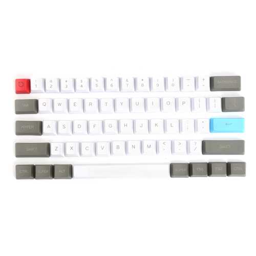 61 Key ANSI Layout OEM Profile PBT Thick Keycaps for 60% Mechanical Keyboard - Durable & Customizable for Gaming, Typing & Office Work