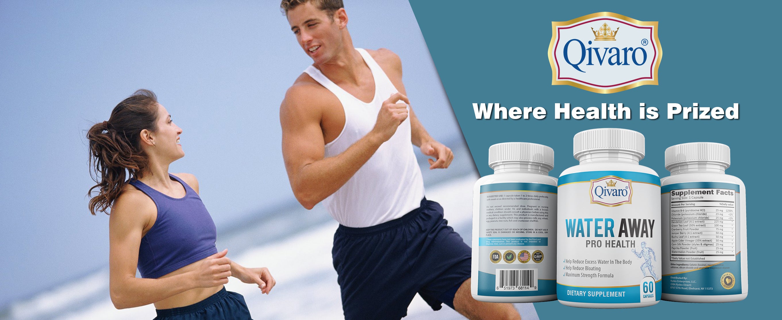 QIH39 Water Away - Quick Drying & Absorbent Microfiber Towel for Gym, Travel & Outdoor Activities
