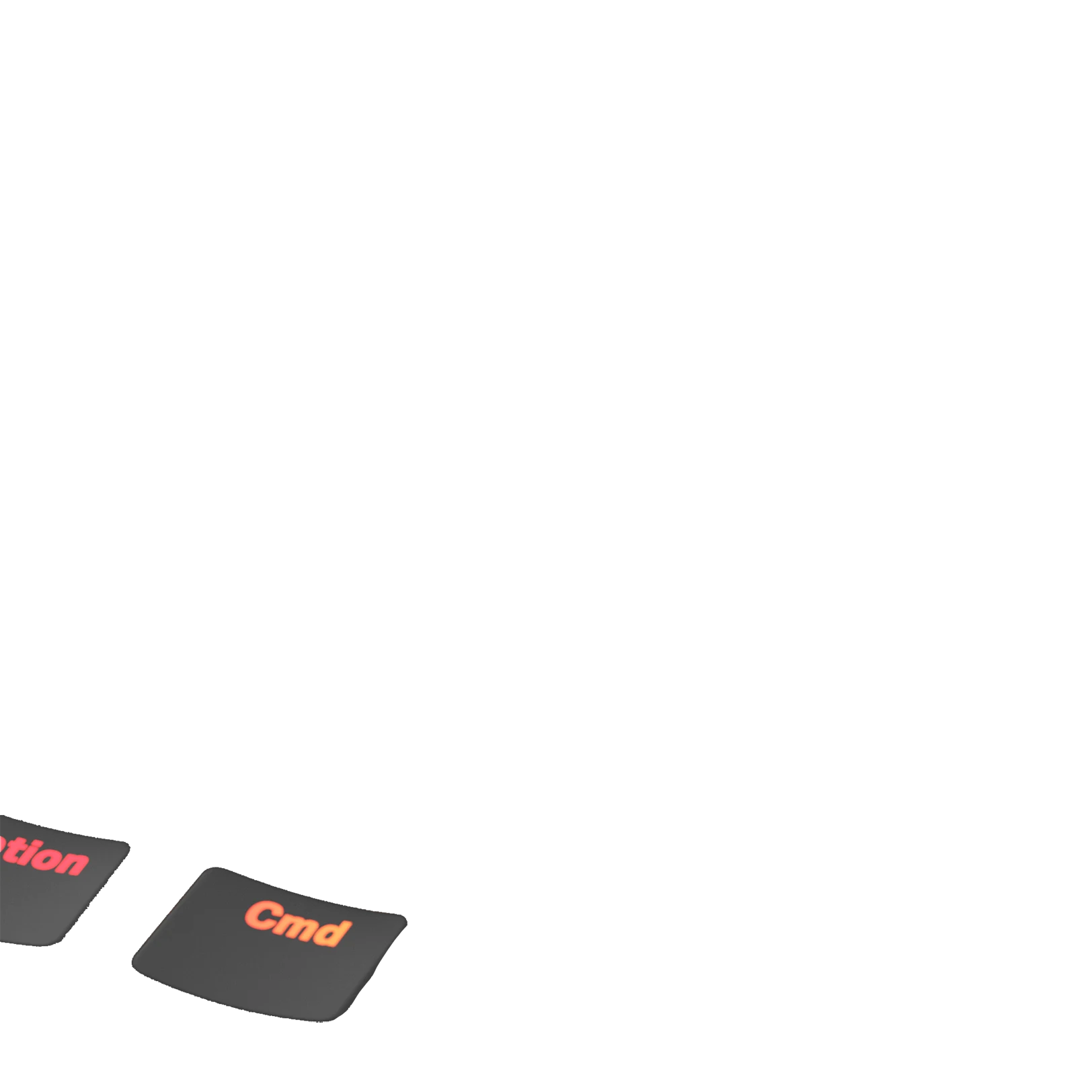 Backlit Black Keycaps for Mechanical Keyboards - US Layout - Perfect for Gaming & Typing in Low Light