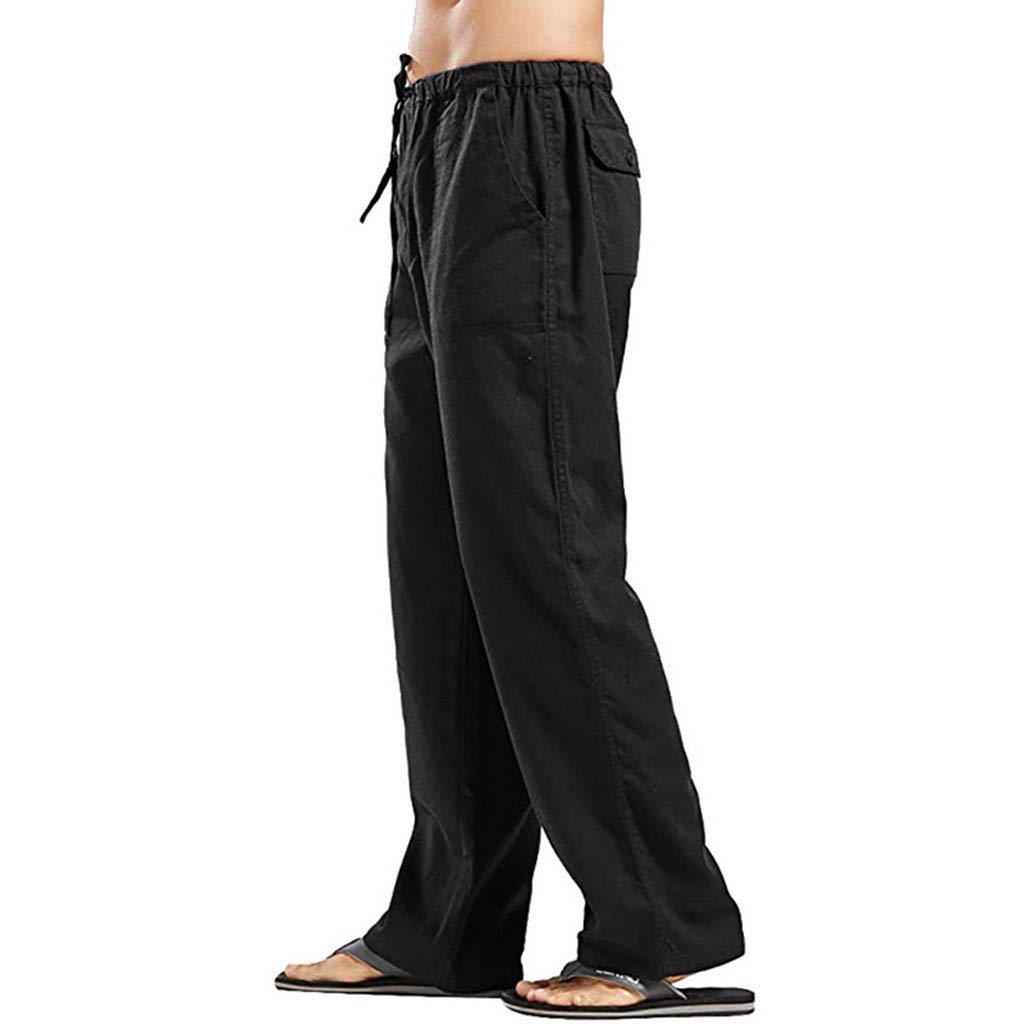 Men's Casual Sweatpants with Pockets - Printed Jogger Pants for Workout, Sports & Everyday Wear | Comfortable & Stylish for Gym, Running, Lounging