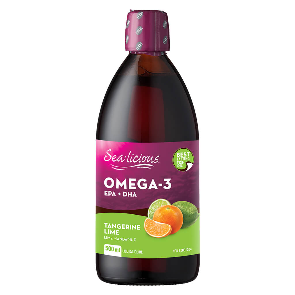 Premium Omega 3 EPA + DHA Fish Oil Softgels - Tangerine Lime Flavor | Heart & Brain Health Support | 1200mg per Serving | Burpless Formula for Easy Digestion | Perfect for Daily Wellness & Active Lifestyle