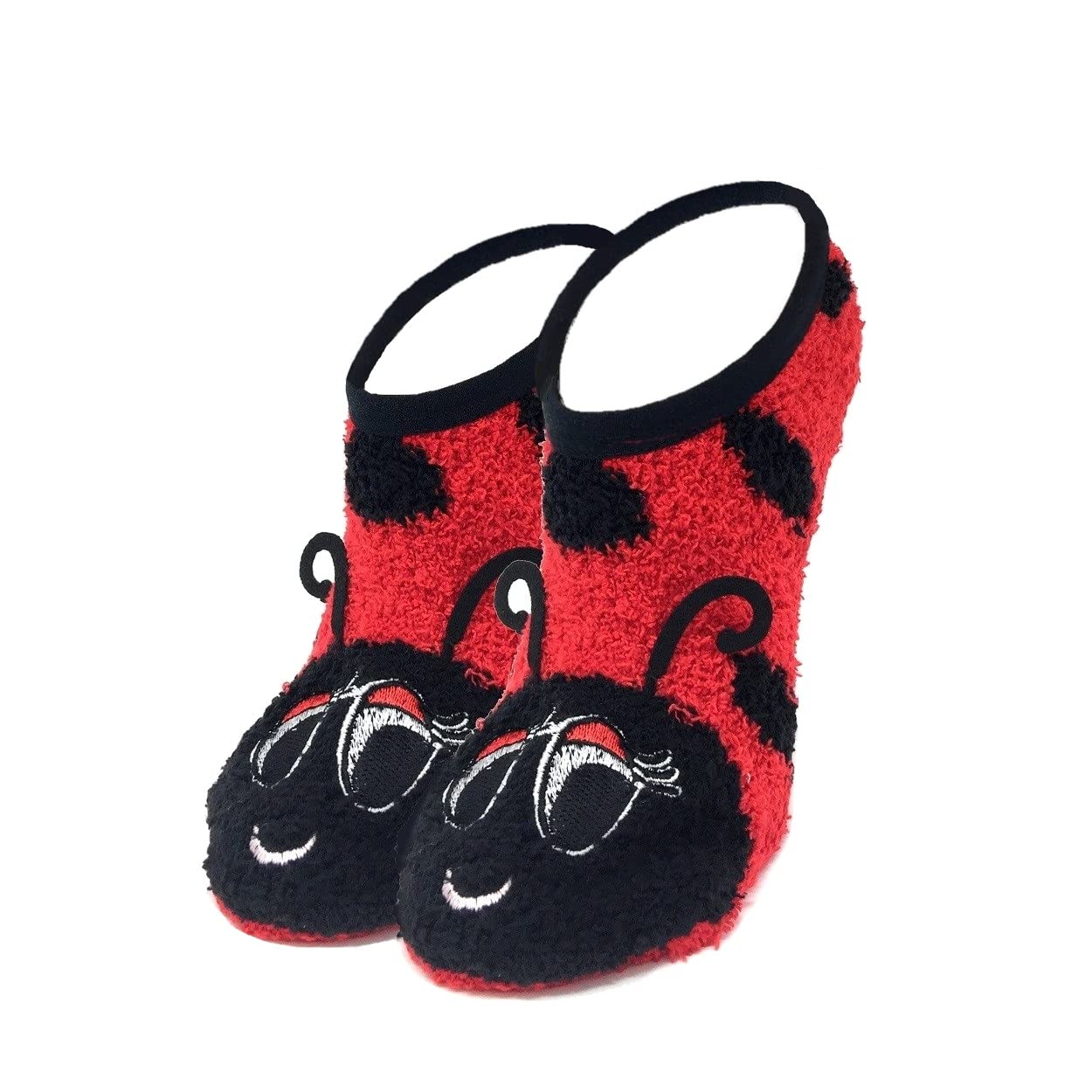 ooohyeah Women's Animal Print Mary Jane Sock Slippers - Funny & Cute Travel House Shoes for Women - One Size Fits Most - Perfect for Home, Travel & Gifts