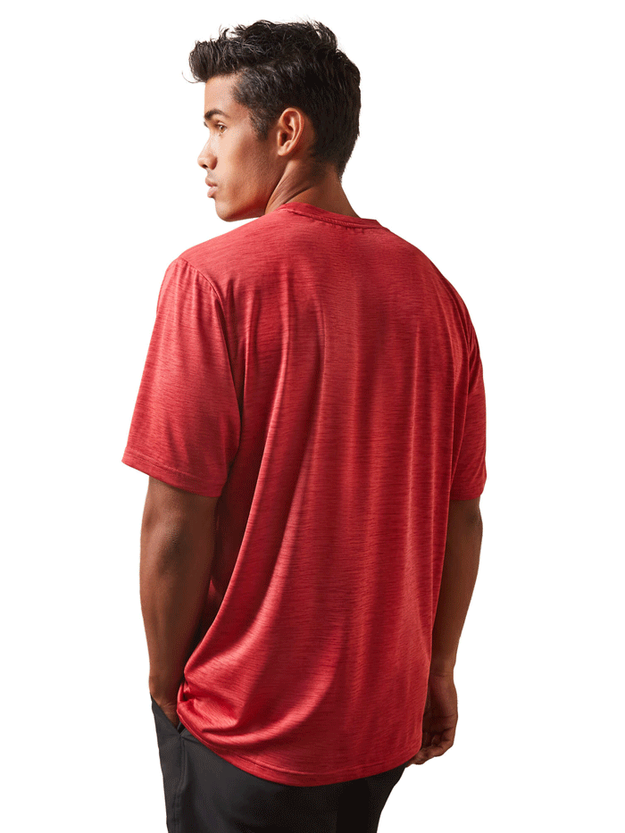 Ariat Men's Charger Basic T-Shirt - Comfortable Cotton Scooter Tee for Casual Wear & Outdoor Activities
