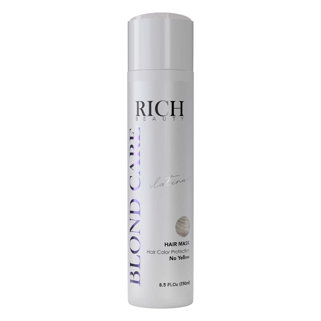 Platinum Purple Hair Color Mask - Neutralizes Yellow Tones for Blonde & Platinum Hair | Color Depositing Treatment for Color-Treated Hair | Perfect for Salon & At-Home Hair Care