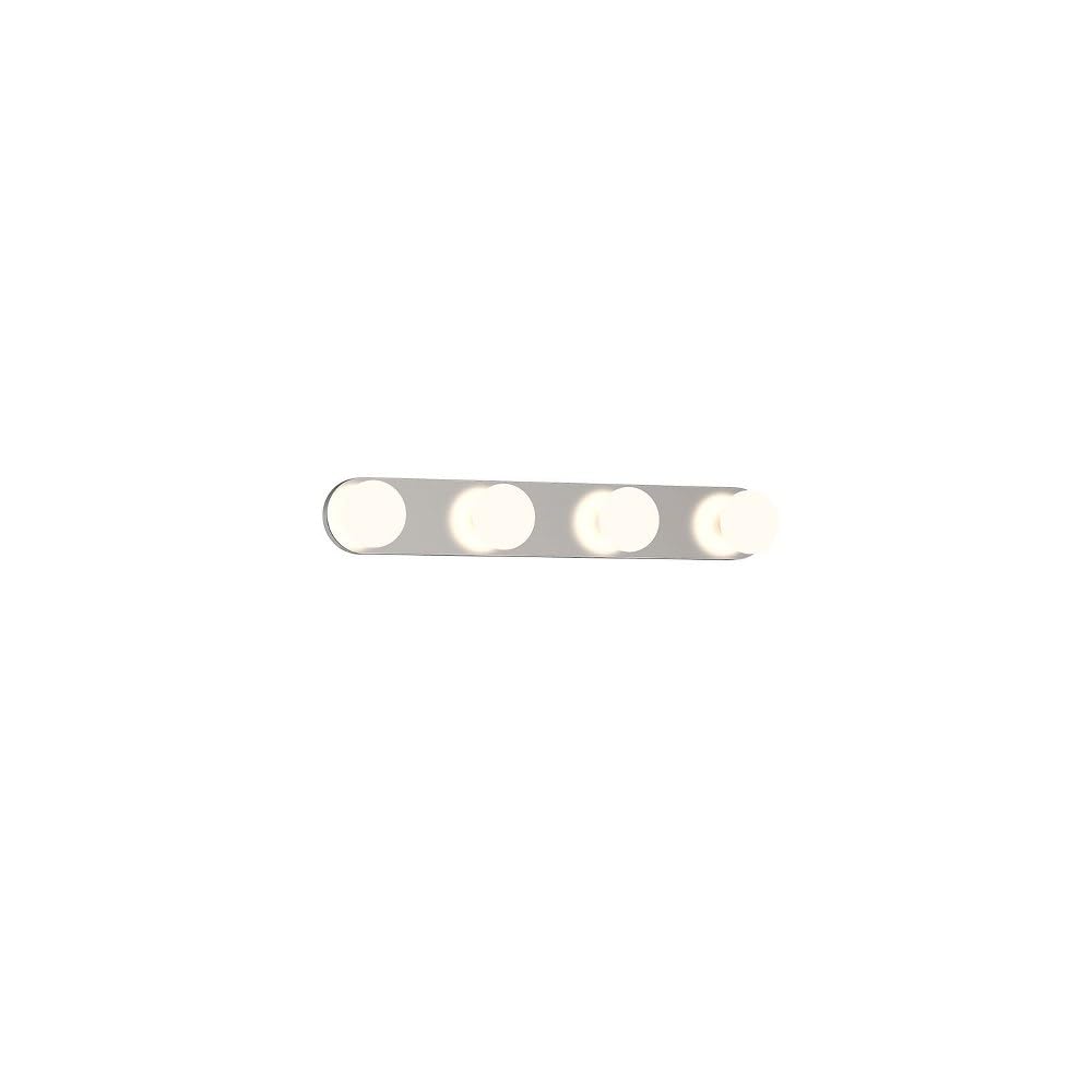 Kuzco Lighting VL63416-BK Rezz Modern LED Bathroom Vanity Light Fixture in Black - Perfect for Contemporary Home & Hotel Decor