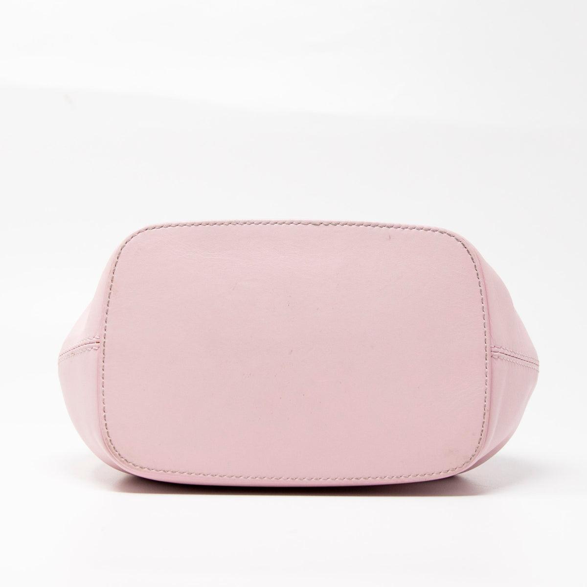 Bvlgari Serpenti Forever Pink Leather Bucket Bag for Women - Luxury Designer Handbag for Evening Parties & Special Occasions