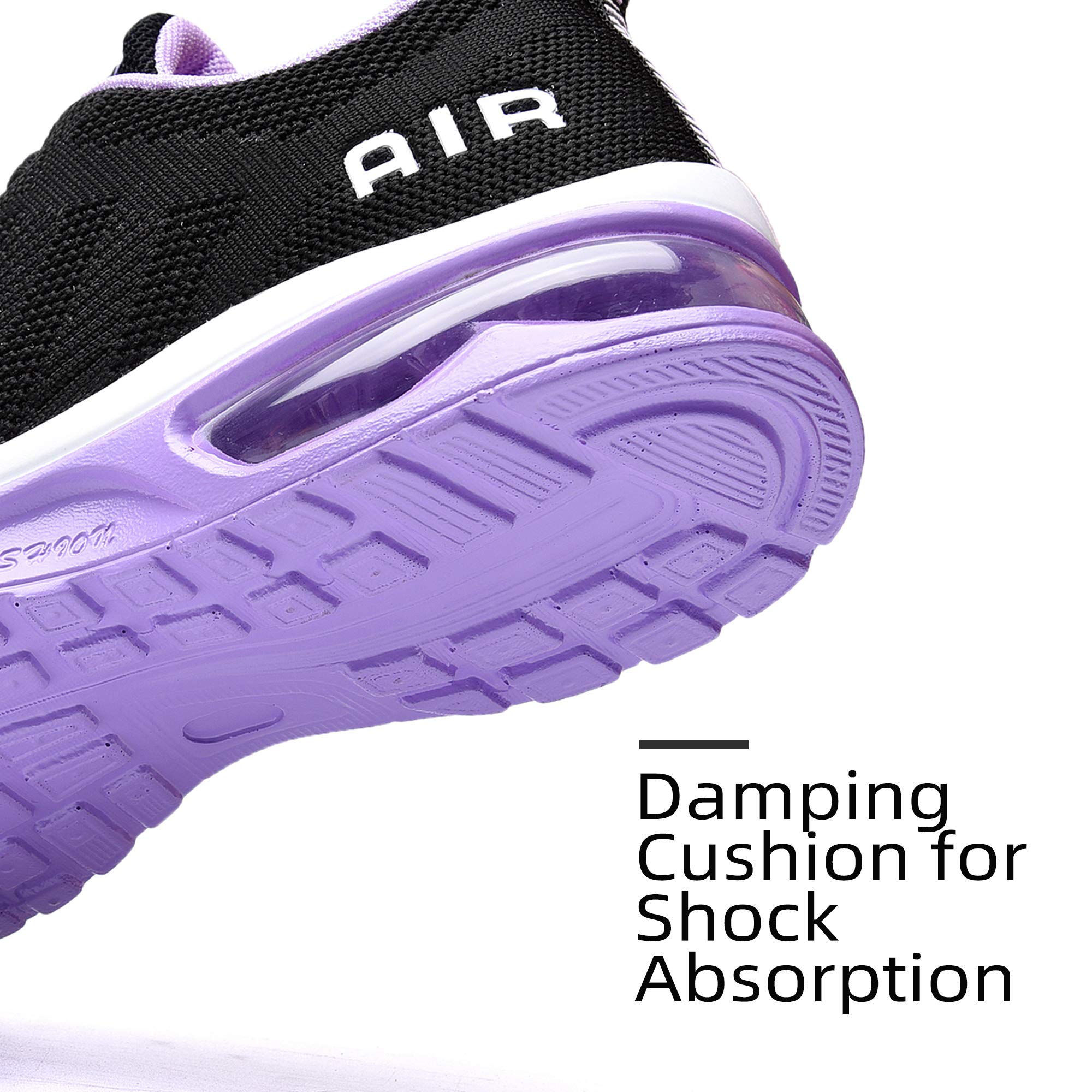 Lamincoa Women's Lightweight Walking & Running Shoes - Breathable Mesh Sneakers with Air Cushion for Gym, Workout, Tennis & Sports - Non-Slip Comfort for Active Lifestyles