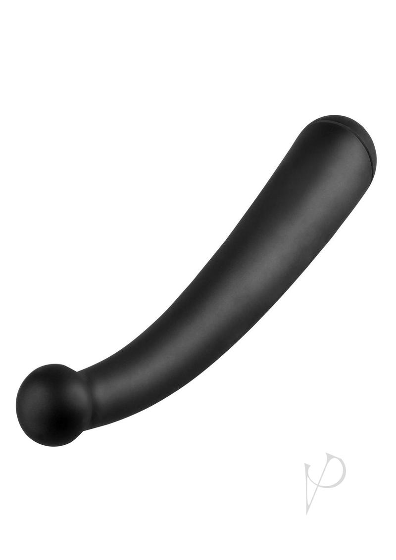 Anal Fantasy Collection - Waterproof Vibrating Curve Probe (6.75 Inch) - Black - Perfect for Solo Play & Couples Exploration