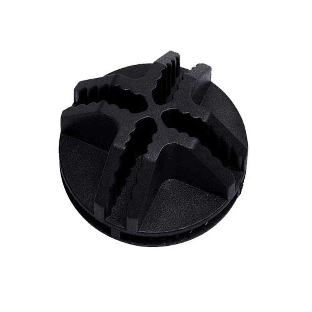 Reusable Plastic Wire Cube Connectors for Wardrobe Organizer - 20 Pack Black Modular Closet Storage Connectors | Durable Eco-Friendly DIY Closet Organizer for Home, Office & Garage Storage Solutions