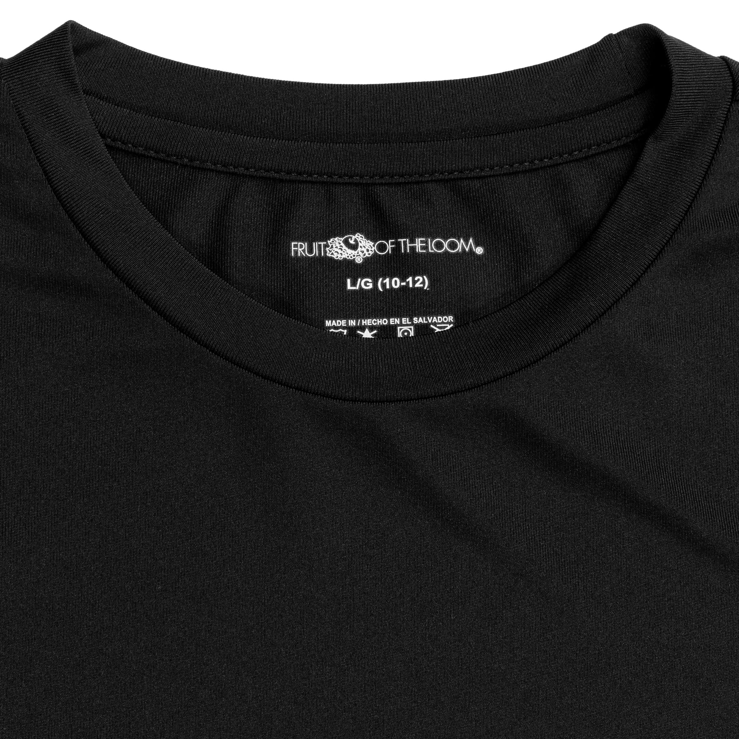 Fruit of the Loom Boys' Performance Baselayer Thermal Underwear Set - Warm Long Sleeve Shirt & Pants for Winter Sports, Outdoor Activities & Cold Weather Layering