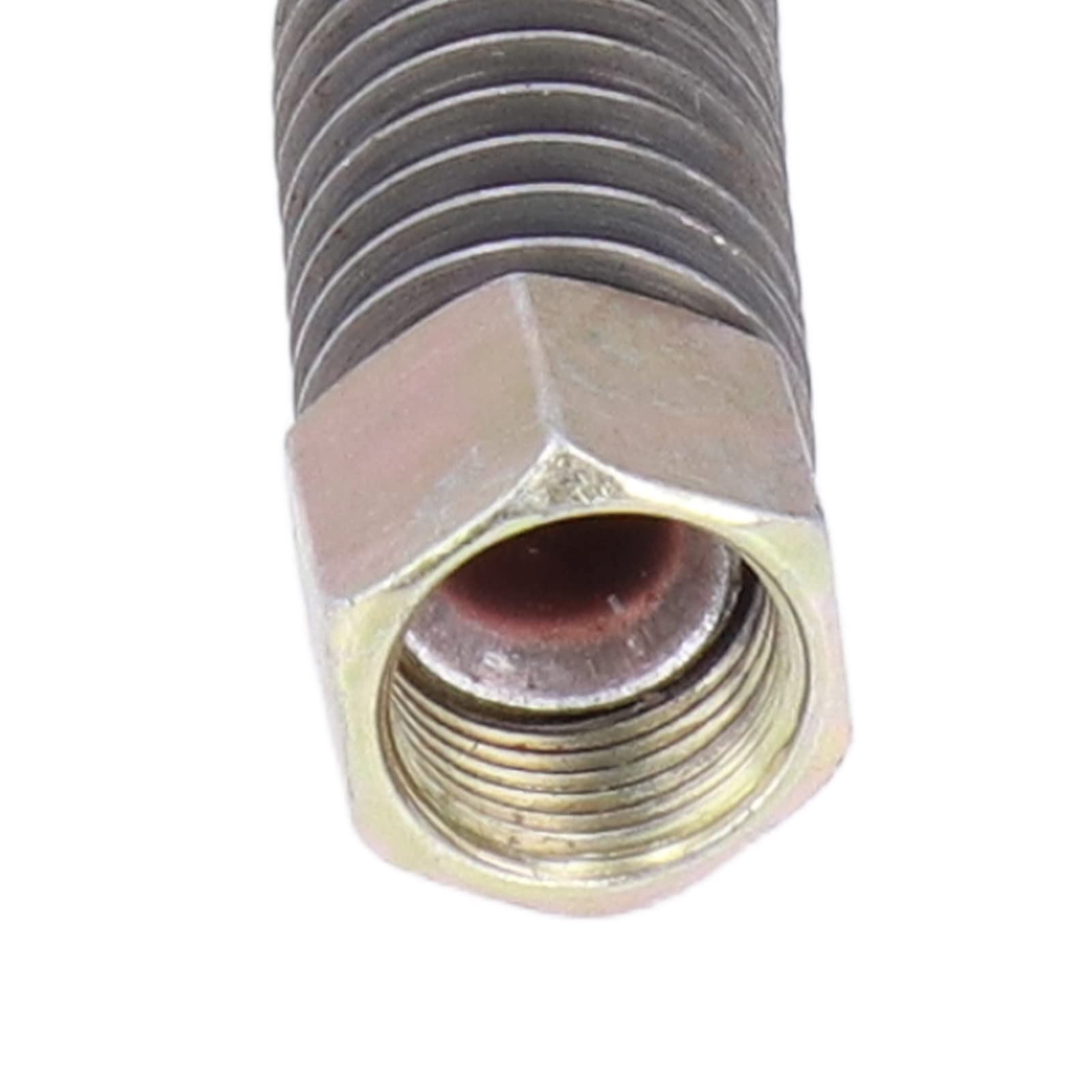 Aluminum Alloy Air Compressor Exhaust Pipe - 12mm Discharge Hose Connector Fitting for Industrial & Automotive Air Tools (Machine Tube 1051) - Perfect for Pneumatic Systems, Workshop & DIY Projects