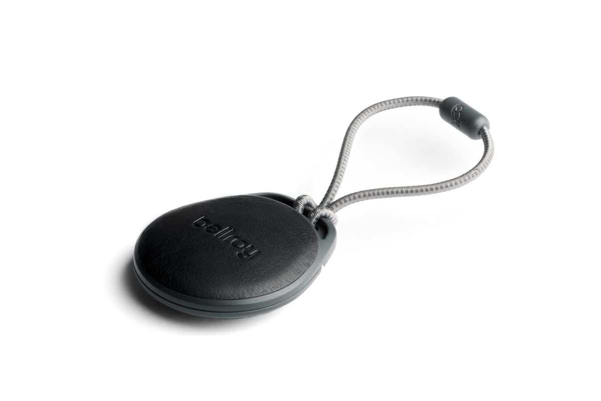 Bellroy Tag Case - Protective AirTag Cover for Apple AirTag (Black) | Durable & Slim Design for Keys, Wallets & Luggage Tracking