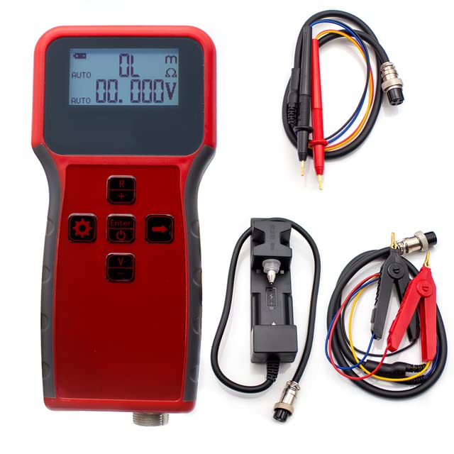 YR1030 High-Precision Lithium Battery Internal Resistance Tester - Professional 18650 Battery Analyzer for DIY, RC Cars, Solar Power & Electric Vehicles
