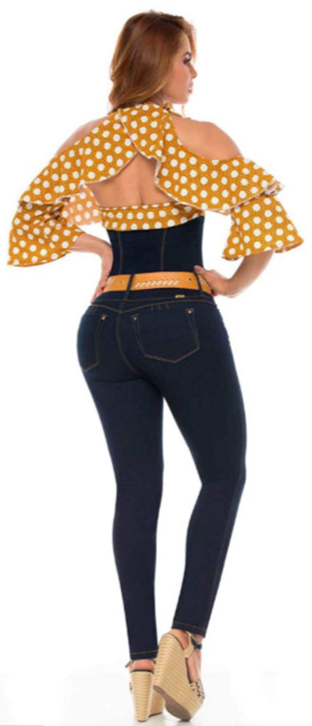Colombian Butt Lifting Jumpsuit - High Waisted Body Shaper for Women | Tummy Control & Booty Enhancement | Perfect for Workout, Party & Everyday Wear
