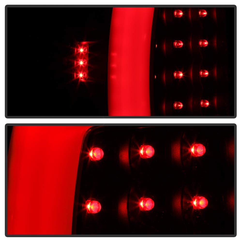1994-2002 Dodge Ram 1500/2500/3500 LED Tail Lights - Red LED Brake Light Bar with Bright Reverse Lights | Perfect for Night Driving & Off-Road Adventures