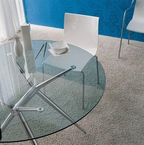 Midj Brioso Modern Dining Table - Stylish & Durable for Kitchen, Dining Room & Small Spaces