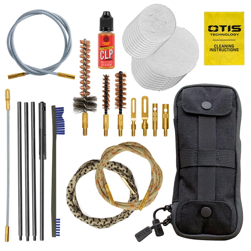 Otis Technology Defender Series Gun Cleaning Kit for Rifle & Pistol - Choose Your Caliber | Perfect for Hunting, Range Shooting & Firearm Maintenance