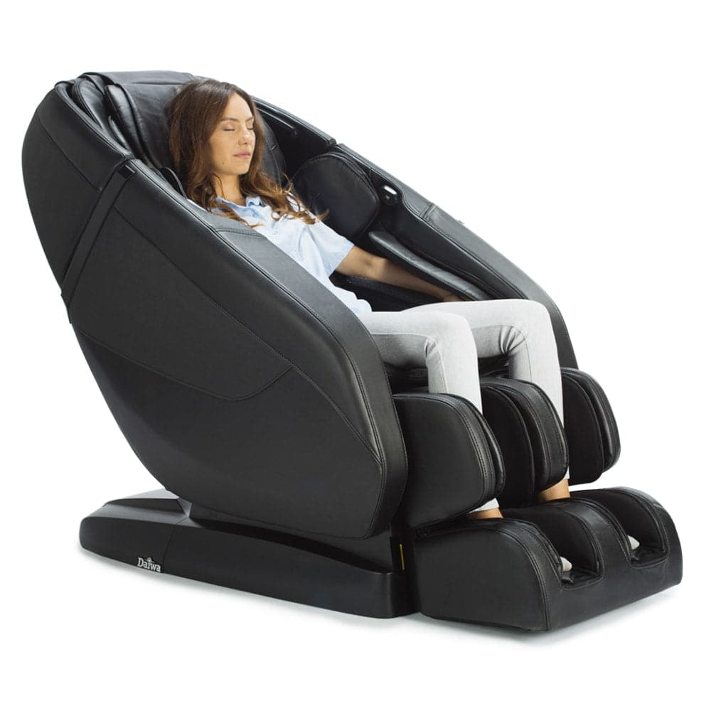 Daiwa Solace Full Body Massage Chair with Zero Gravity Recline - Shiatsu, Kneading & Air Compression for Home, Office & Relaxation