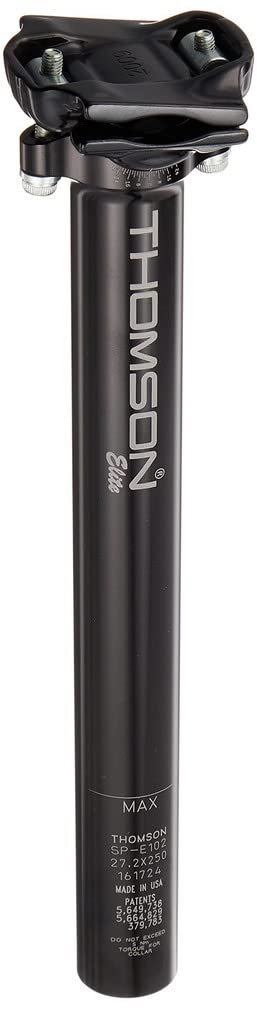 Thomson Elite Bicycle Seat Post - Lightweight & Durable Cycling Seatpost for Road & Mountain Bikes - Perfect for Commuting, Racing & Trail Riding