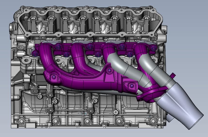 Ultimate Headers Mustang Godzilla Mid Length Header 432051 - High-Performance Exhaust Upgrade for Ford Mustang - Perfect for Racing & Street Performance