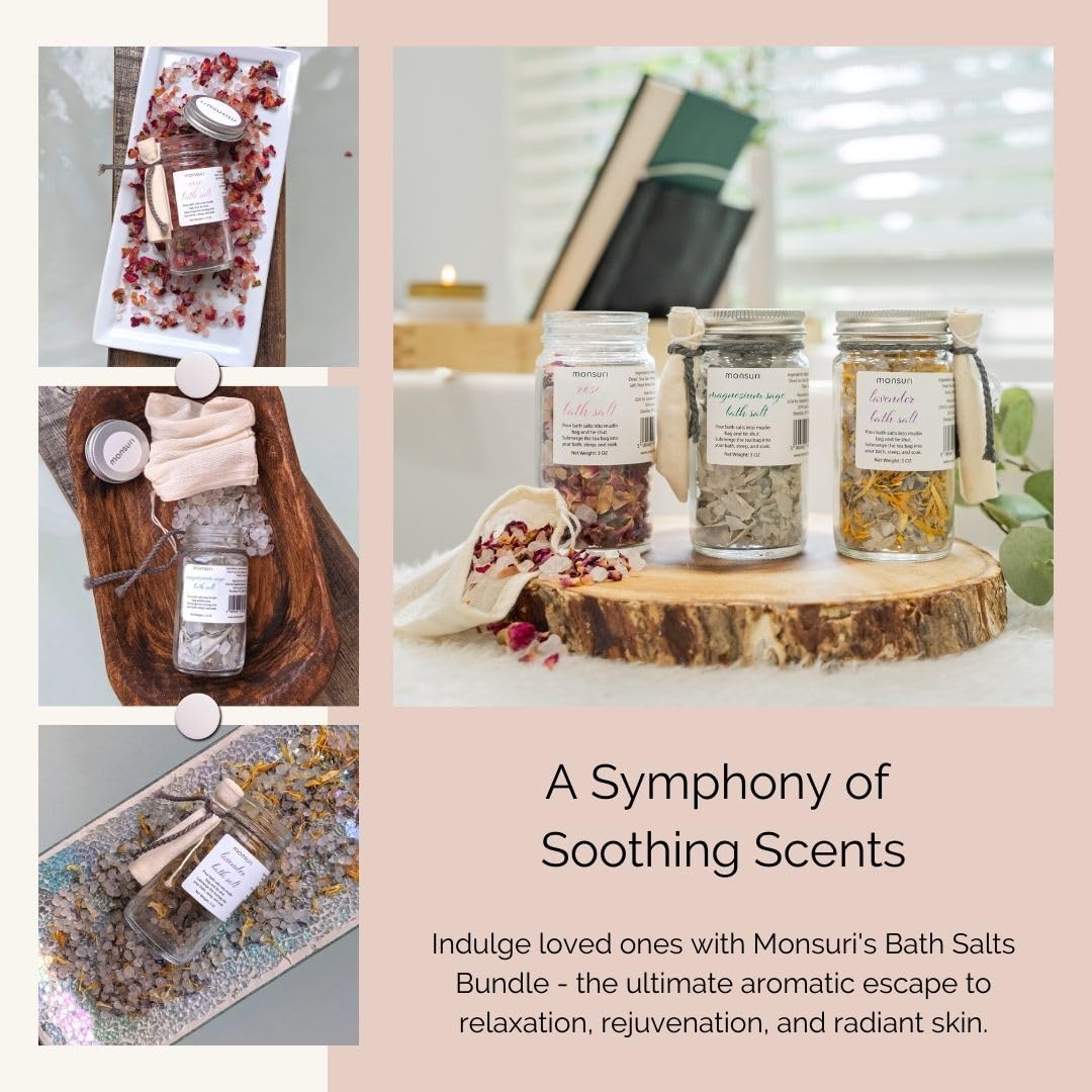 Luxury Spa Gift Set for Women - Bamboo Bathtub Tray, Bath Pillow, Bath Bombs & Salts - Perfect Relaxation Gifts for Mom, Wife, Her - Ideal for Self Care, Birthday, Anniversary & Spa Day at Home