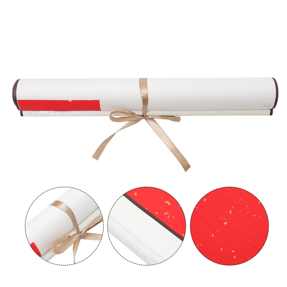 Premium Blank Calligraphy Scroll Reels - Traditional Xuan Paper for Chinese Calligraphy Practice, Hanging Art Display - Perfect for Beginners, Gift Giving & Home Decoration