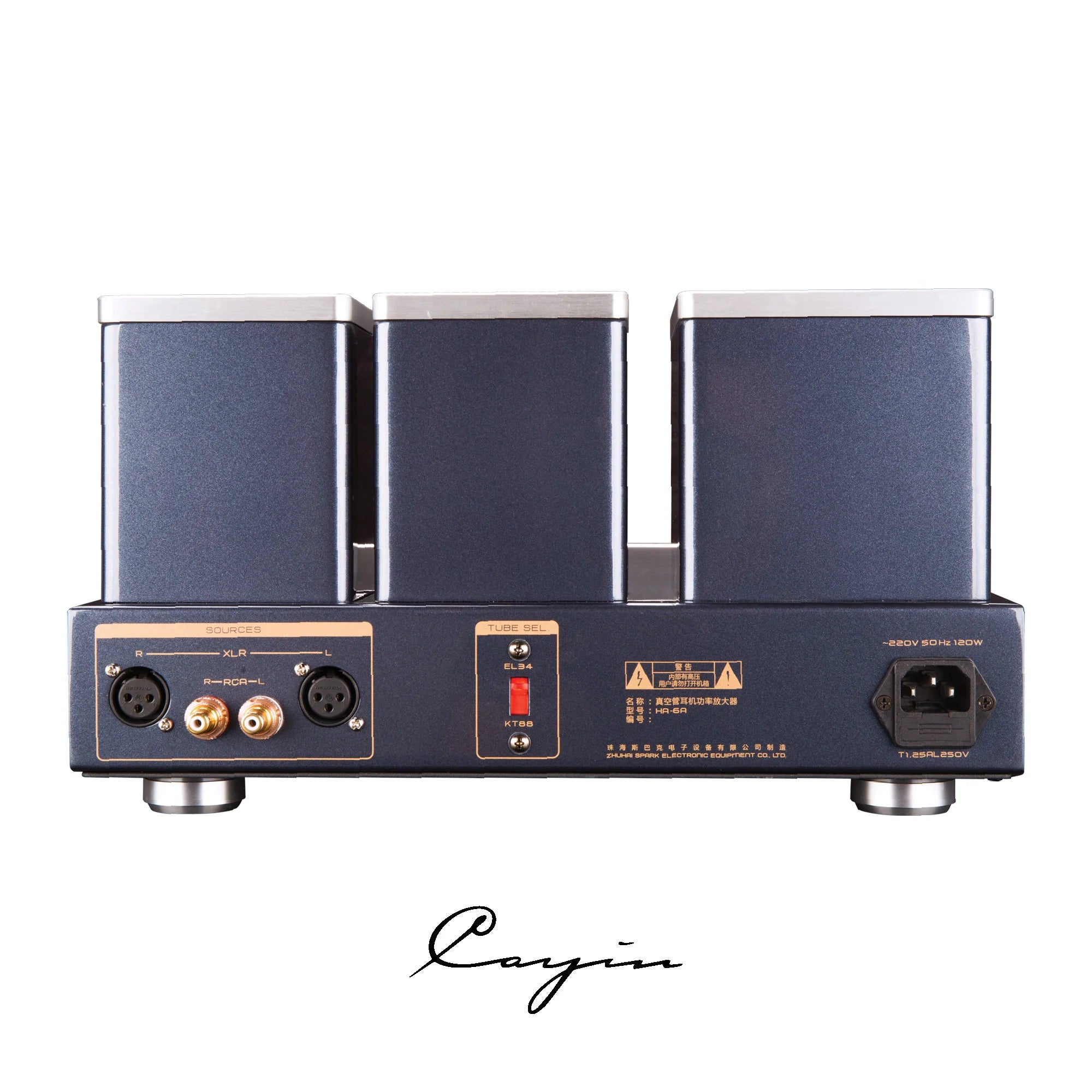 Cayin HA 6A Tube Headphone Amplifier - High-End Audio for Audiophiles | Perfect for Home Studio & Music Listening Sessions