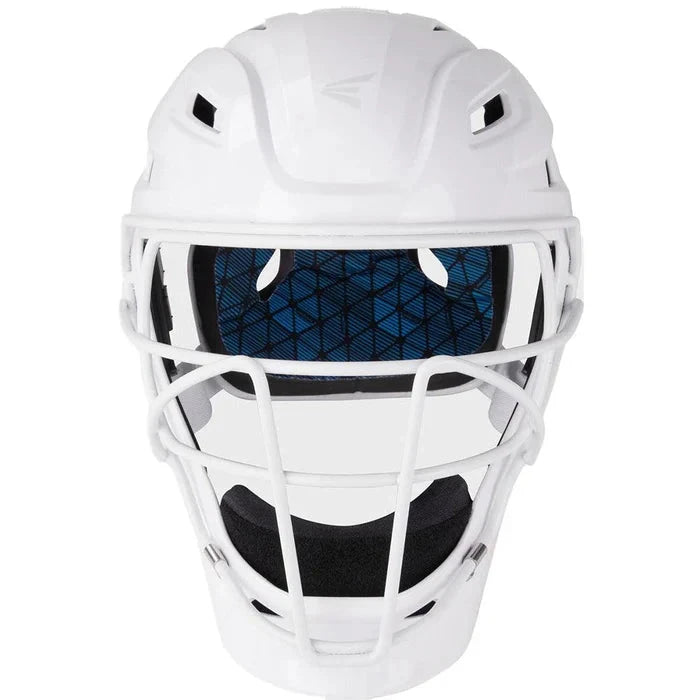Easton Gametime Whiteout (Solid White) Adult Catcher's Set - A165427 | Baseball & Softball Equipment for Catchers | Perfect for Training & Games
