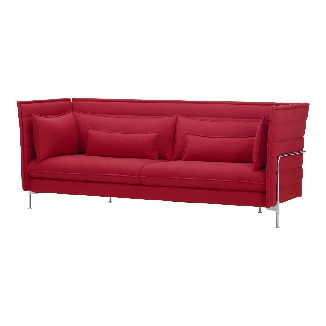 Alcove Three Seater Sofa - Modern Comfortable Living Room Furniture for Small Spaces | Perfect for Apartments, Studios & Cozy Homes