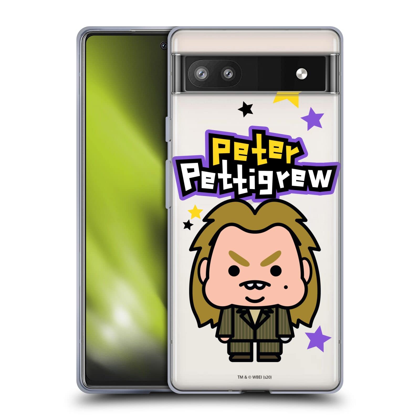 Harry Potter Wormtail Case for Google Pixel 6a - Deathly Hallows Design for Fans