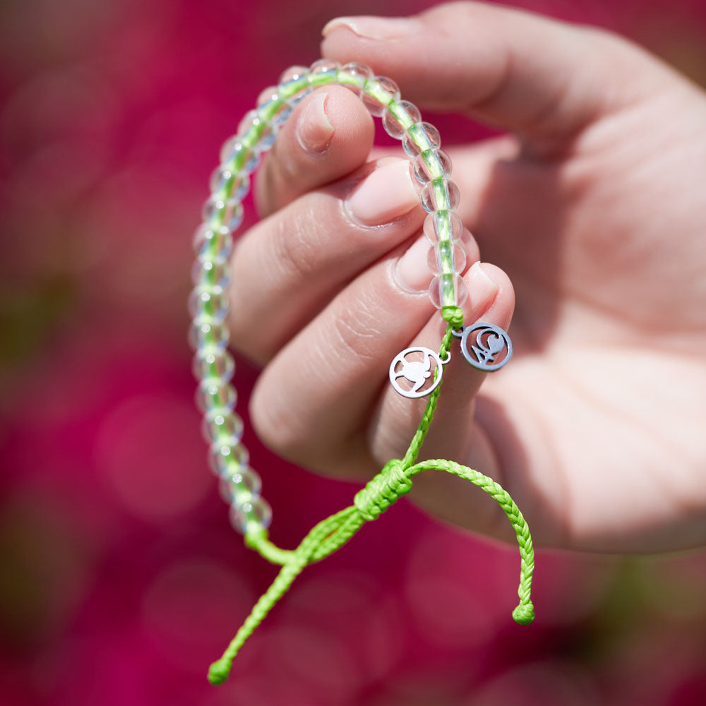 4ocean Sea Turtle Beaded Bracelet - Eco-Friendly Ocean Conservation Jewelry for Women & Men | Perfect for Beach, Travel & Everyday Wear