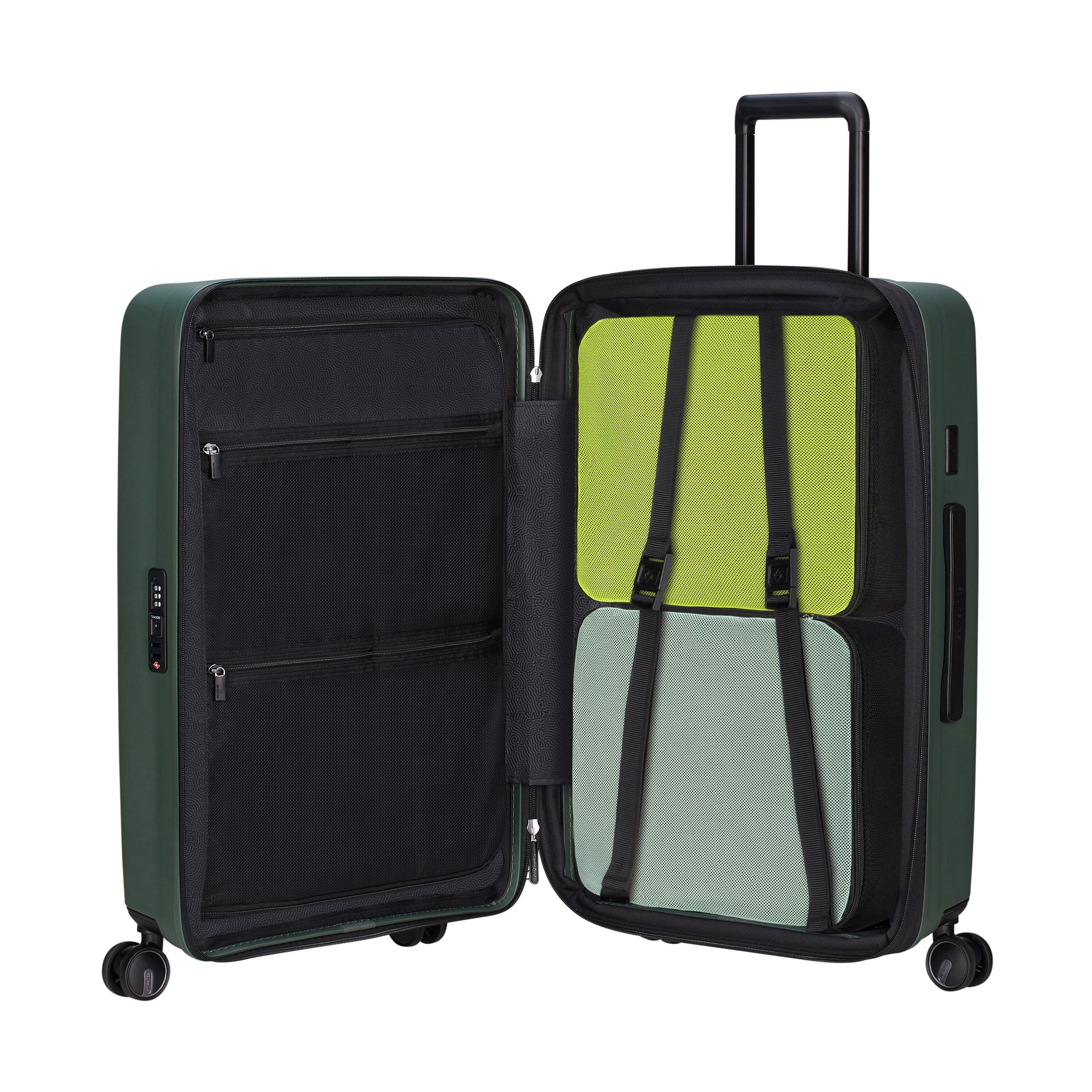 Samsonite Restackd Spinner Medium Expandable Carry-On Luggage - Lightweight Durable Suitcase for Business Travel & Vacation