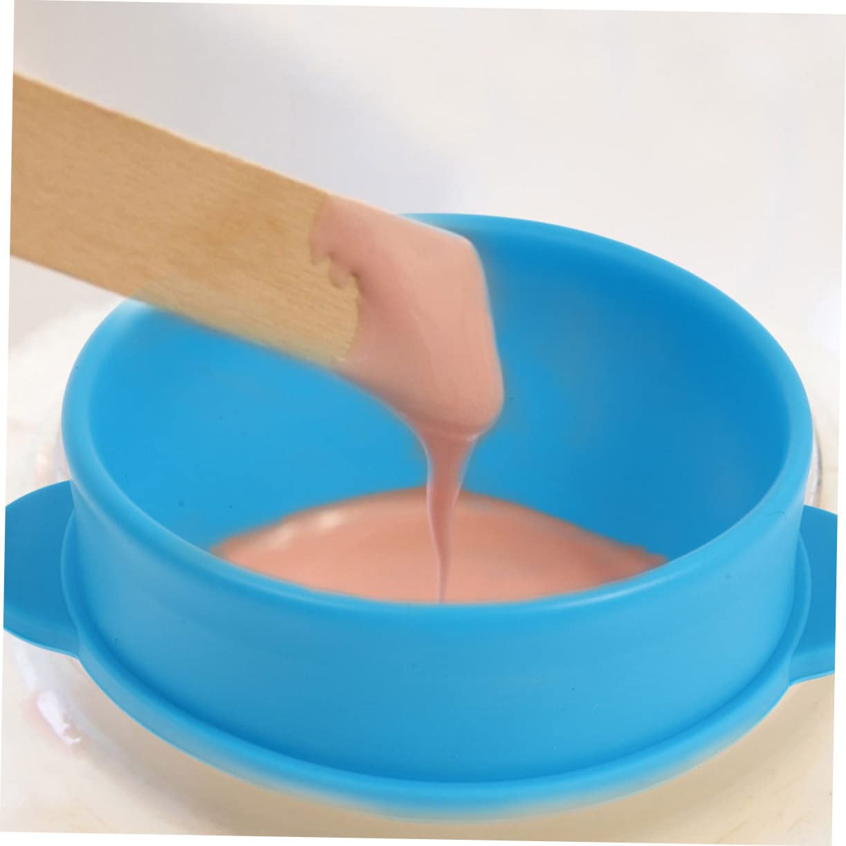 NUOBESTY 2 Pack Foldable Wax Melting Bowls - Reusable Hair Removal Wax Warmer Containers for DIY Waxing at Home | Perfect for Eyebrow, Leg & Bikini Waxing
