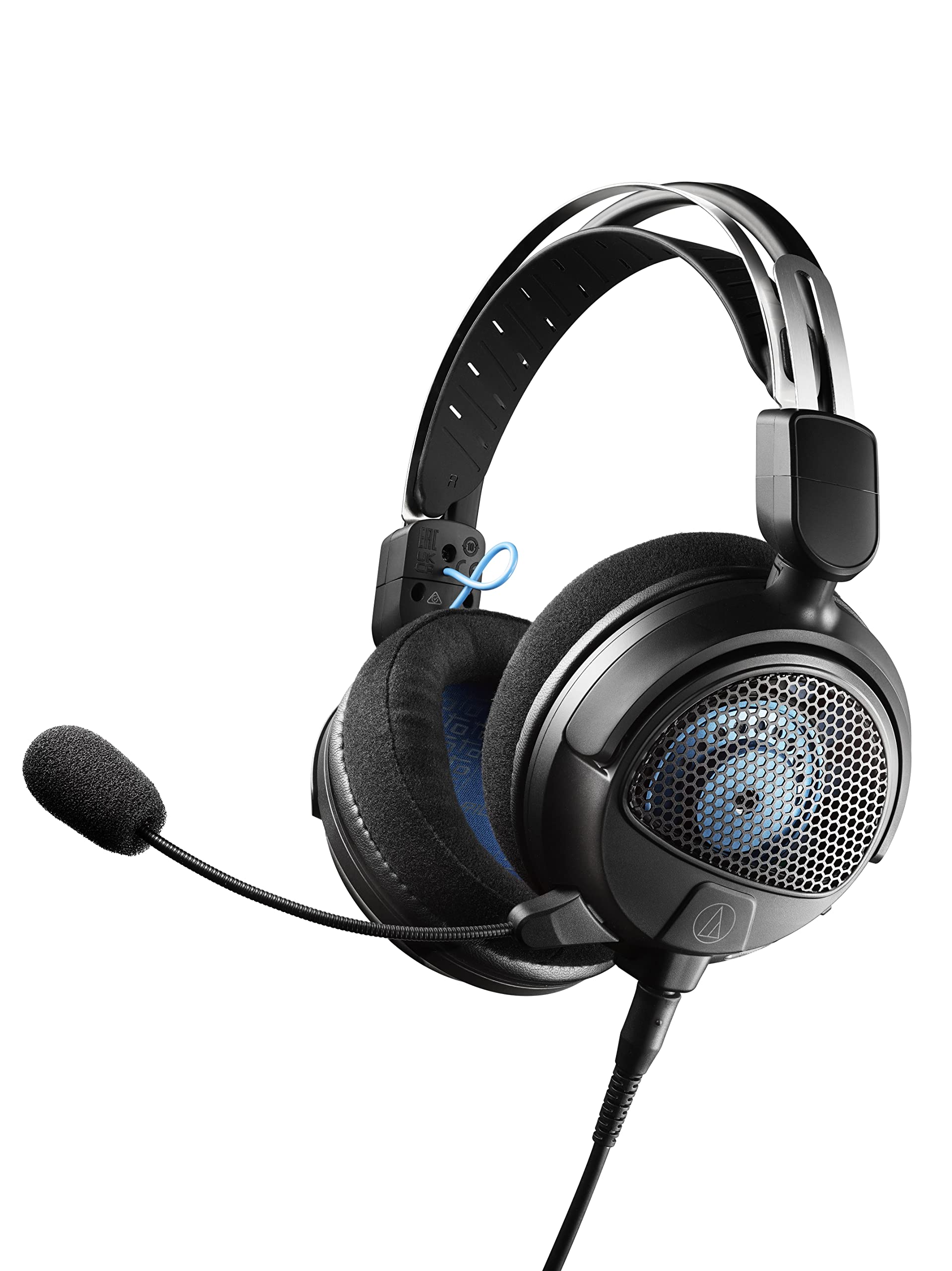 Audio-Technica GDL3 Open-Back Gaming Headset - High-Fidelity Sound, Noise Isolation, Comfortable Ear Pads for PC, PS5, Xbox & Streaming (Black) - Perfect for Competitive Gaming & Long Sessions