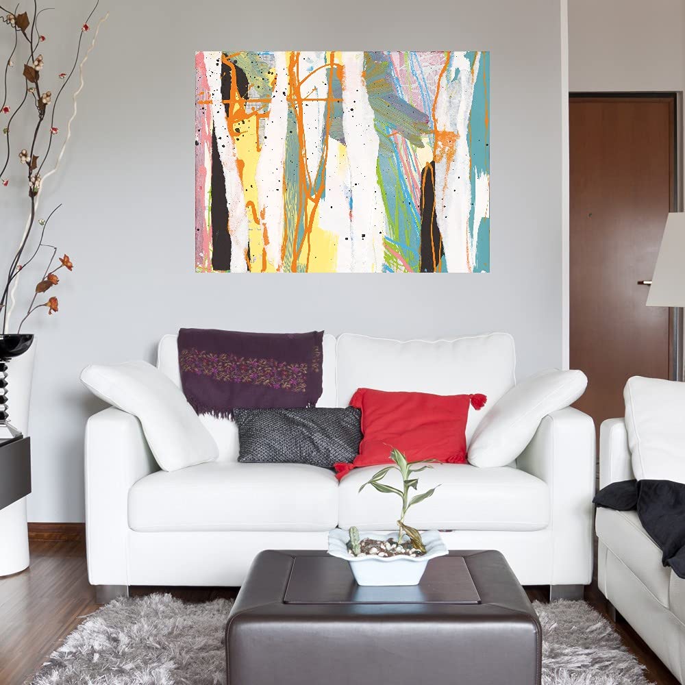 Premium Fine Art Canvas Wall Decor by Artist Sara Lefton - Ready to Hang 46x35 Inch - Perfect for Living Room, Bedroom, Office & More - Elegant Home & Commercial Interior Design
