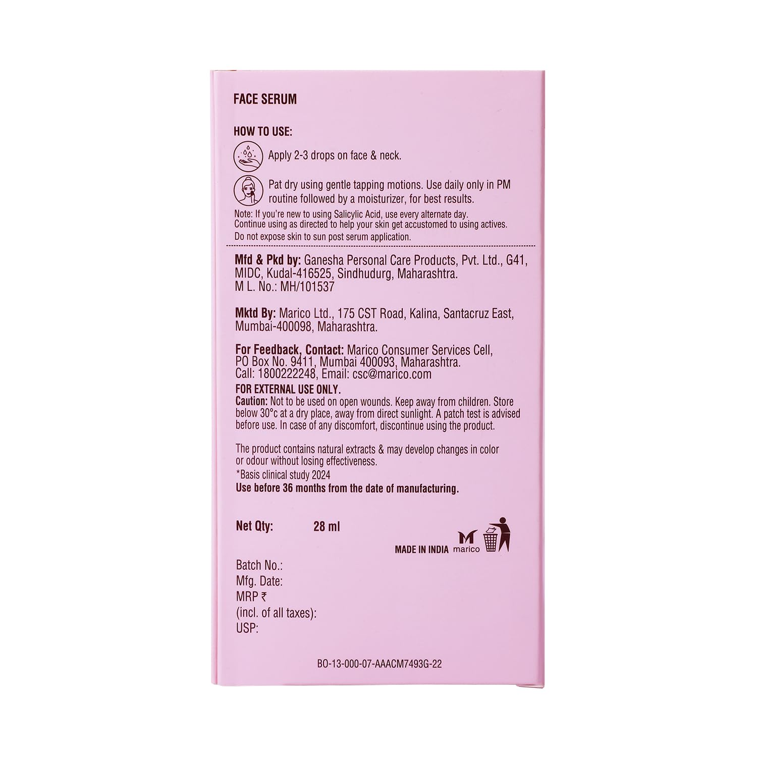 PureSense 2% Salicylic Acid BHA Face Serum with Guava Extract - Oil Control & Acne Treatment for Oily & Acne-Prone Skin - Men & Women - 10ml - Perfect for Daily Skincare Routine & Blemish Prevention