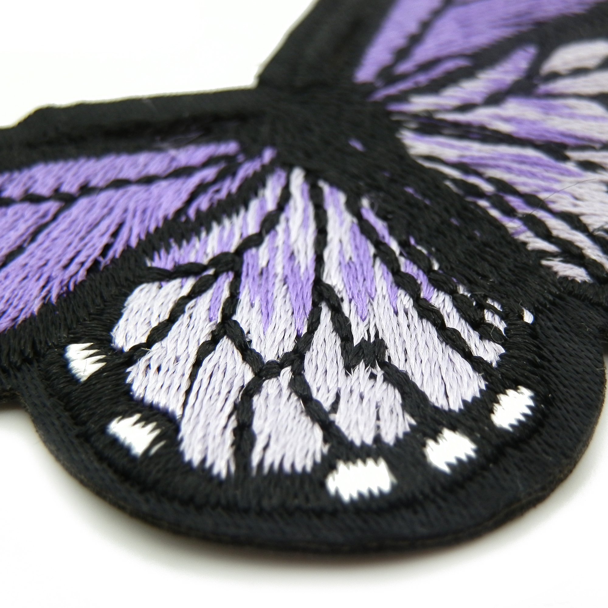Butterfly Iron On Patches - 25 Pack Assorted Embroidery Appliques for DIY Clothing, Bags & Accessories - Perfect for Denim Jackets, Backpacks & Jeans Repair
